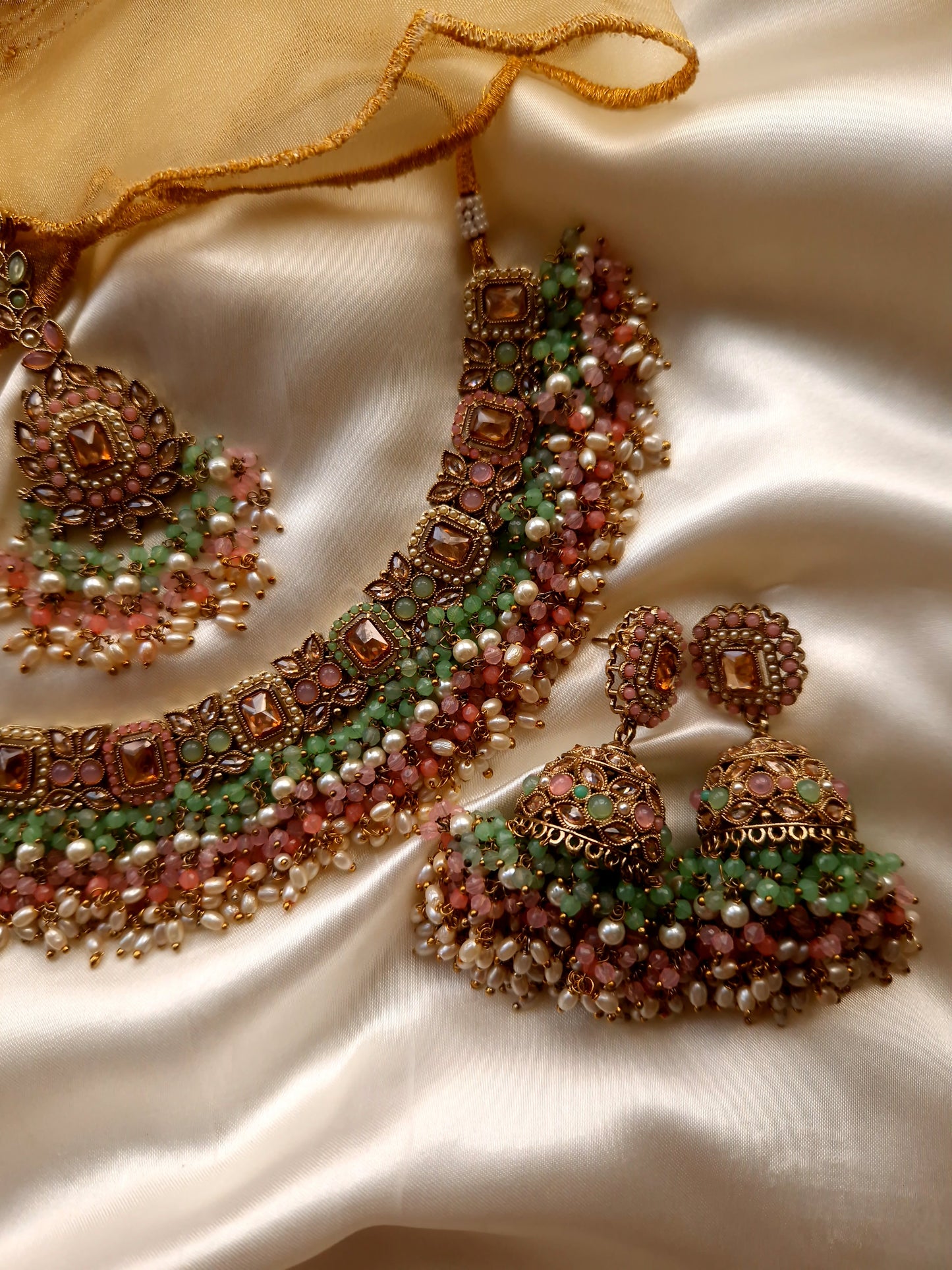 Noor-e-Gul necklace set