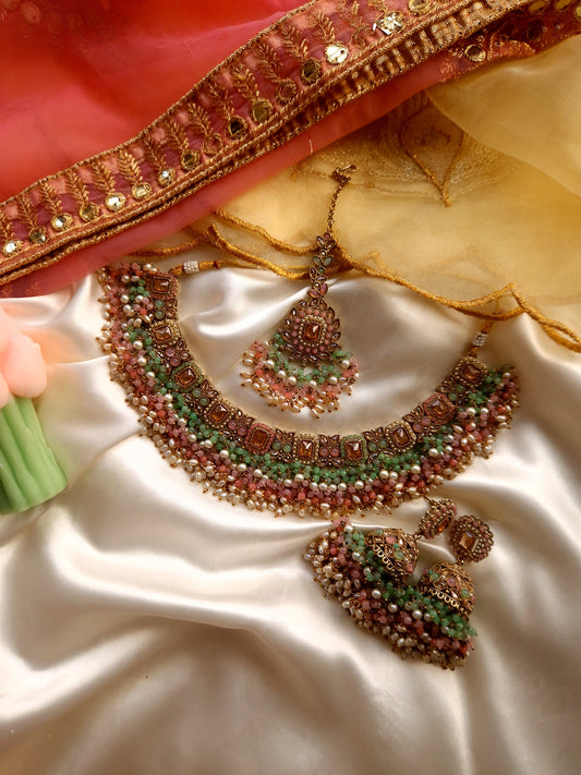 Noor-e-Gul necklace set